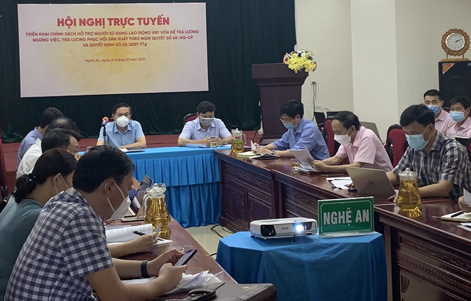 Many businesses in Nghe An province have access to information on loans to pay salaries to laborers having their contract suspended