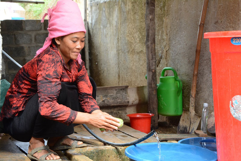 Solving the problem of safe water use in rural mountainous of Yen Bai