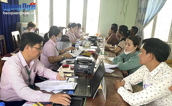 Quang Ngai allocates policy credit sources entrusted through VBSP