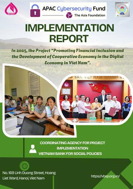 2025 Implementation Project Report “Promoting Financial Inclusion in the Development of the Cooperative Economy in the Digital Economy in Vietnam”